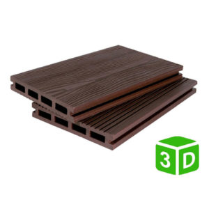 Террасная доска из ДПК 3D 145*25 мм (Усиленная)